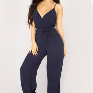 Fashion Nova Avolon Jogger Jumpsuit